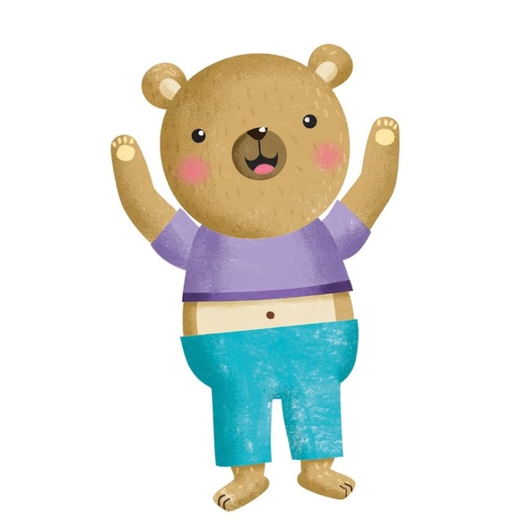 Peaceable Kingdom Button Belly Button Game kids game toy coloring for 2yr - Picture 3 of 10